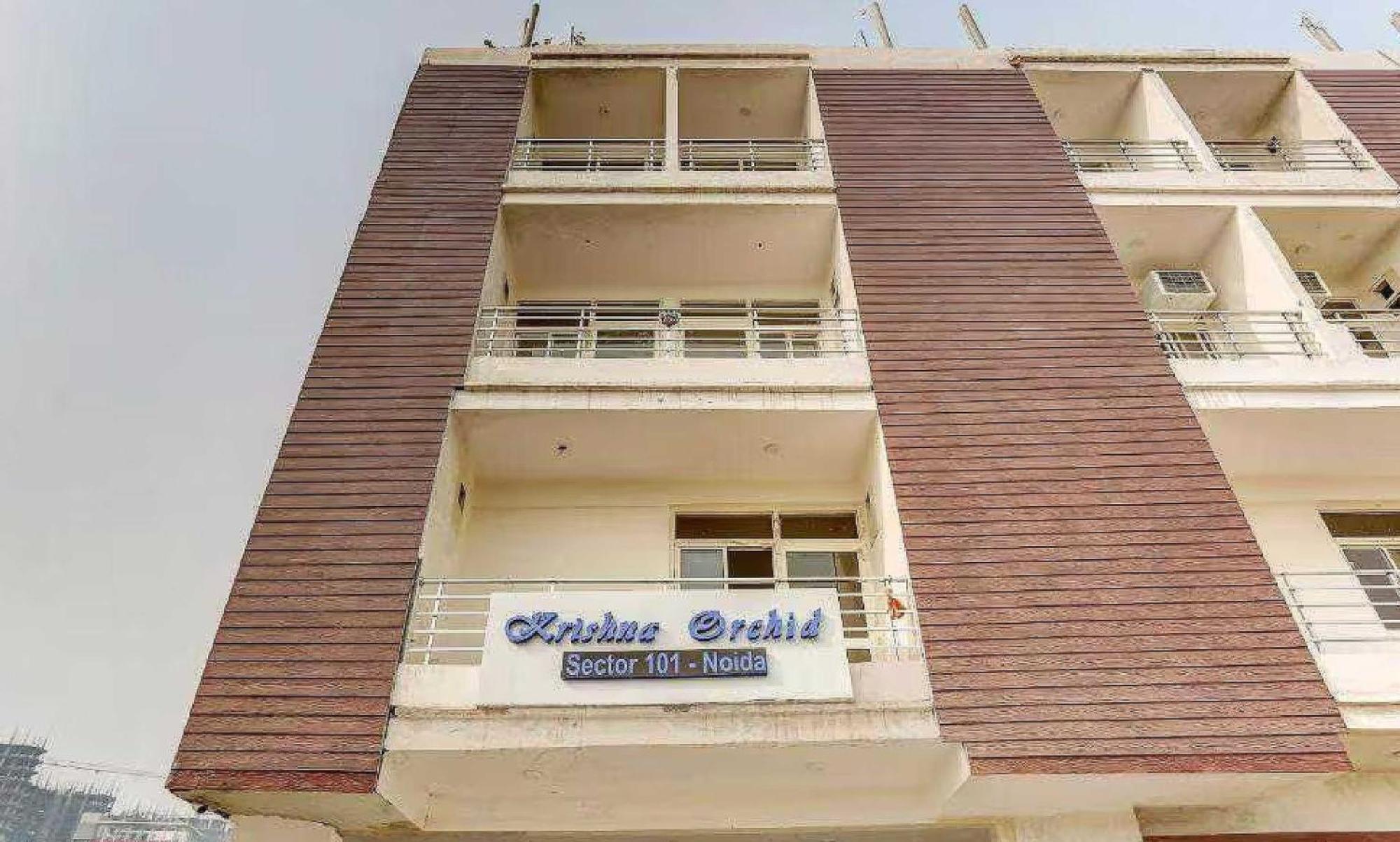 Hotel O Krishna Orchid Near Noida Sector 81 Metro Station Kültér fotó